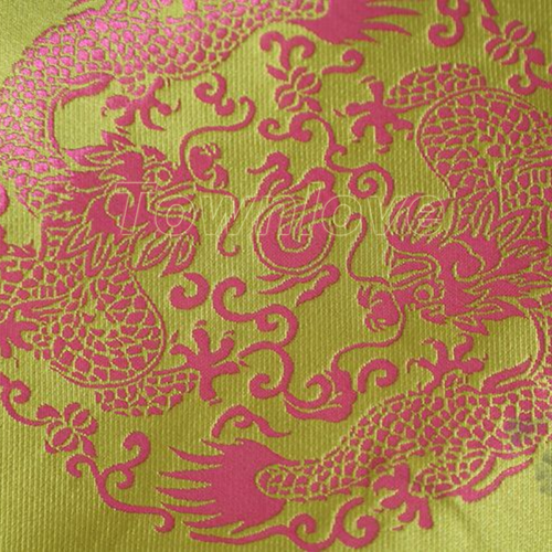 Women Jacquard Tang Suit Top Chinese Style Jacket Pocket Stand-up Collar Casual - Picture 4 of 11