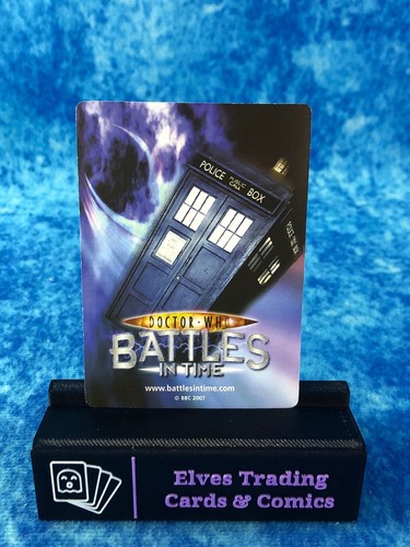 Tarjeta coleccionable Doctor Who Battles in Time 3: Invader única CCG de Topps 2007 - Imagen 186 de 402