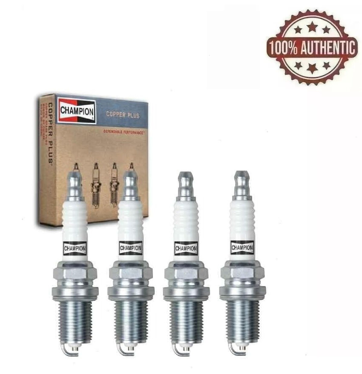 Champion 991 REA8MCX Spark Plug - Set of 4
