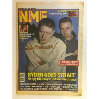 NEW MUSICAL EXPRESS NME MAGAZINE 16 NOVEMBER 1991  CATHERINE WHEEL  LS