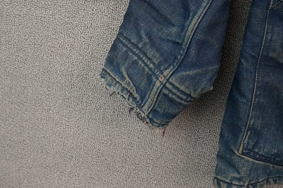 De Colección Carters Watch The Wear Denim Pana Cuello Manta Forrada Tareas Chaqueta L Foto 3 de 4