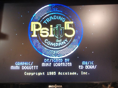 Psi 5 Trading Company 5.25" Floppy Disk + Manual Commodore 64/128 Accolade 1985 - Picture 10 of 19