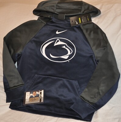 Penn State Nittany Lions Nike Therma Fit sweatshirt YOUTH small DAN CONNOR  CARD