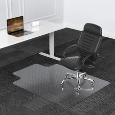 New Office Chair Mat Computer Desk Chair Mat for Carpet Floor with Lip 48" x 36"