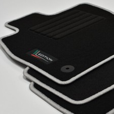 Velours Edition Logo Fußmatten für Skoda Octavia III 5E Kombi ab Bj.11/2012 si  