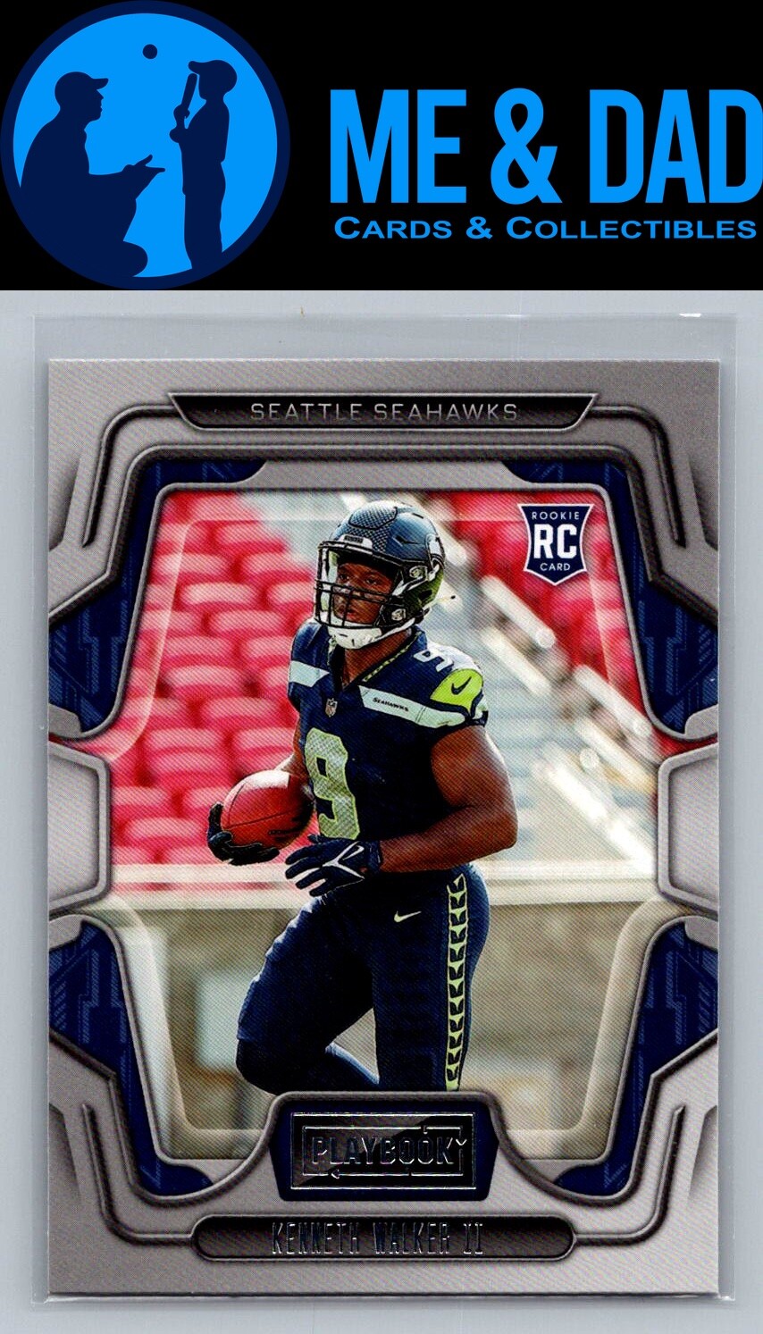 2022 Panini Playbook #118 Kenneth Walker III