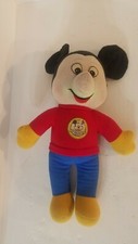 Vintage MICKEY MOUSE CLUB Plush DISNEY 1976 KNICKERBOCKER B4
