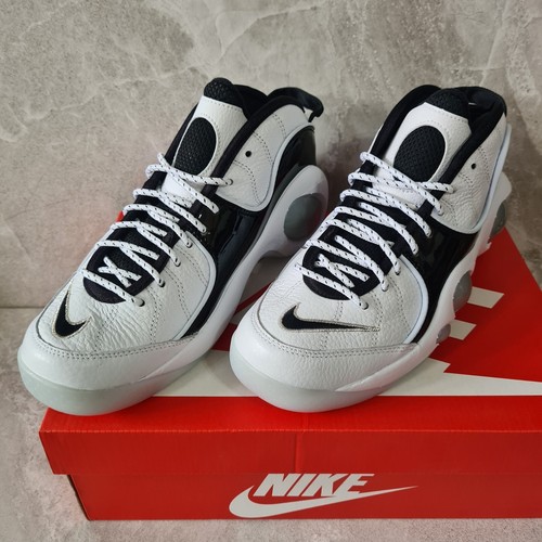 Nike Air Zoom Flight 95 Hombre Mujer Entrenadores Negro Patente Talla 7 Reino Unido Nuevo PVP £160 - Imagen 8 de 11