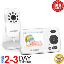 Monitor 2.4 De Bebe Con Camara Y Audio Sin Wifi Vision Nocturna Para Casa Cuarto
