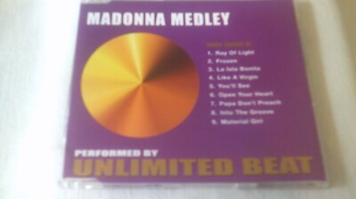UNLIMITED BEAT - MADONNA MEDLEY - 1998 CD SINGLE