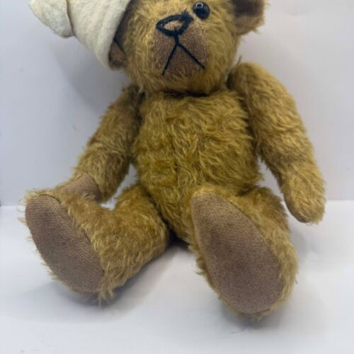Vintage Collectible Po'Boy England 5 Way Jointed Teddy Bear 13" - Picture 4 of 11