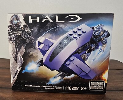 Halo Mega Bloks: Covenant Commander (Brand New Never Opened) Great for Collector