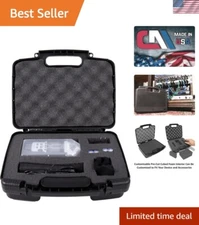 Lightweight Carrying Case for Zoom Recorders with Adjustable Foam Compartments