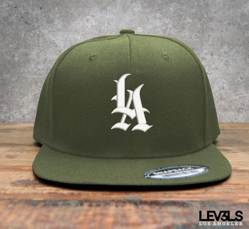 LA TATTOO STYLE SNAPBACK BASEBALL CAP LOS ANGELES CHICANO STYLE LA LOW RIDER - Picture 6 of 14