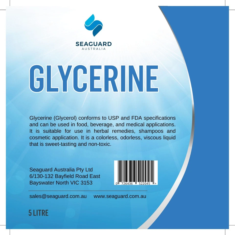 Glycerine VG 100% Pure Organic Vegetable Glycerine USP, Food Grade B.P. Grade - image 2 of 2