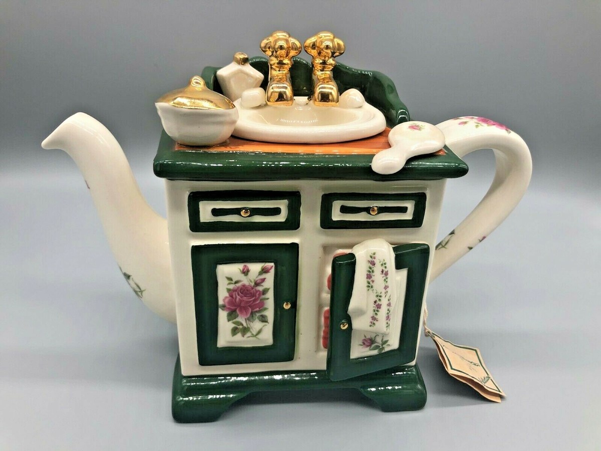 Beautiful Tony Carter Wash Basin Teapot Made in England 921/97