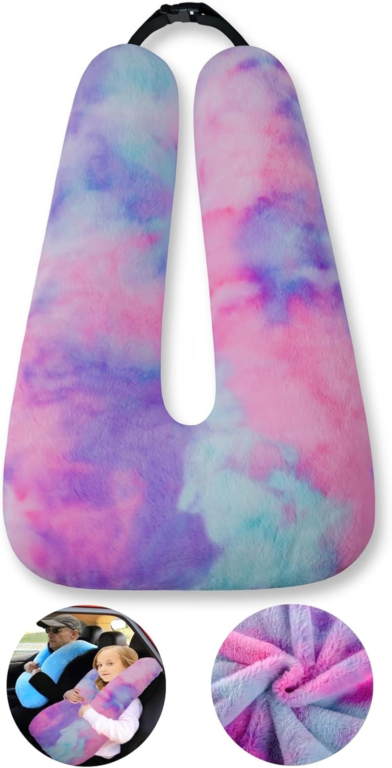 Comfortable Travel Pillow for Kids and Adults – Car Sleeping Aid-image