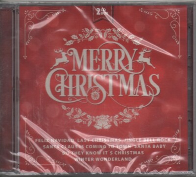 Merry Christmas 2 CD NEU Feliz Navidad Last Christmas Jingle Bell Rock Santa Cla