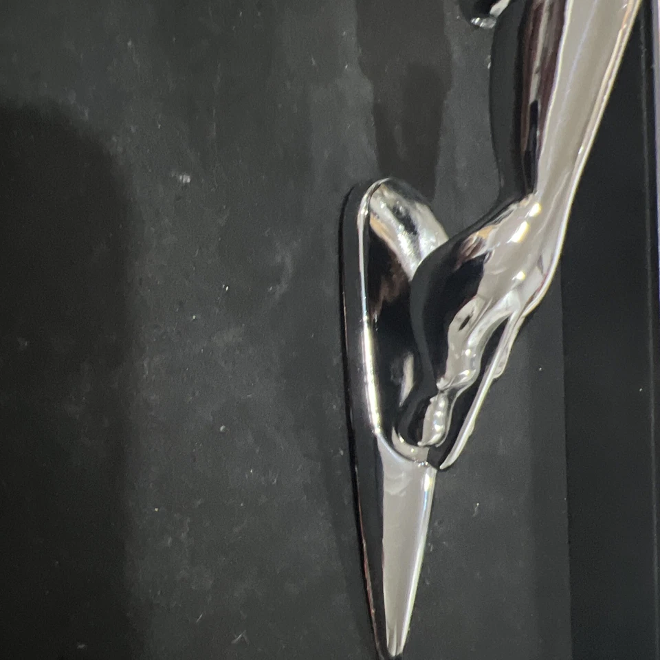 Винтажный металлический знак для автомобиля Jaguar - Изображение 3 из 4