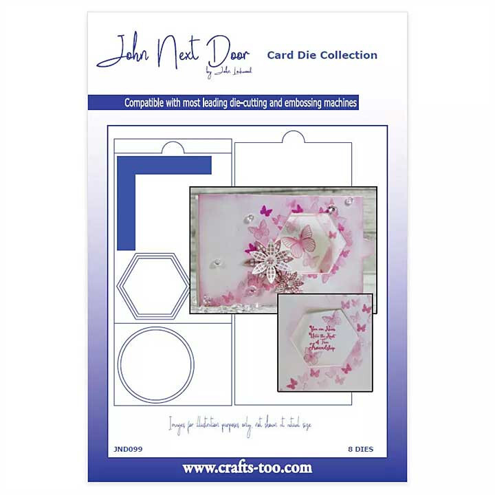 John Next Door Metal Cutting Dies - Slide Card JND099