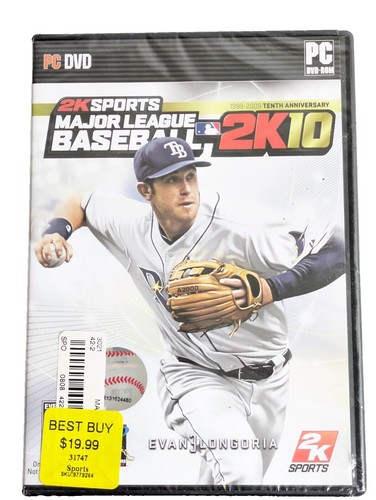 MLB 2K10 Nintendo Wii Baseball Major League Baseball With Manual