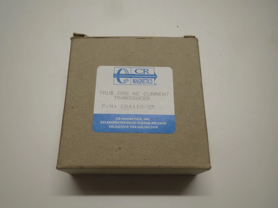 CR MAGNETICS CR4110-25 CURRENT TRANSDUCER - Image 4 of 4