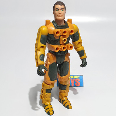 Vtg Centurions Jake Rockwell original 1986 Kenner yellow green action figure