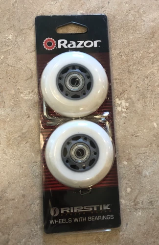 Razor Ripstik Wheels with Bearings, set of 2, 76 mm