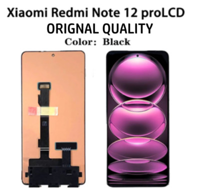 Original Xiaomi Redmi Note 12 Pro 5G LCD Display mit  Touchscreen Bildschirm du