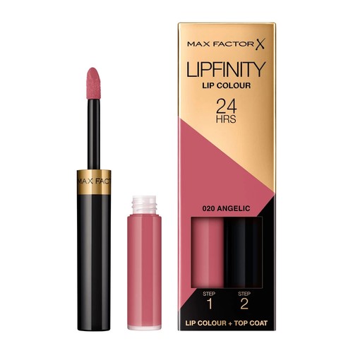 MAX FACTOR Lipfinity 2 Step Lip Colour + Top Coat 24Hrs Lip Tint Lipstick *NEW* - Picture 11 of 27