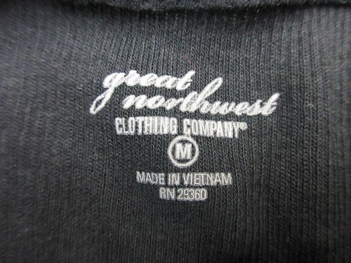 NWT Great Northwest Size M Womens Black Sleeveless 100% Cotton Casual Top T862 - Picture 6 of 8