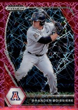 2021 Panini Prizm Draft  - Branden Boissiere #PDP82 Pink Velocity Prizm (RC)