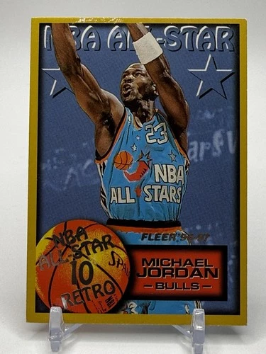 1996-97 Fleer - NBA All-Star Retro Michael Jordan #282