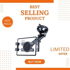 Universal Car Tablet Mount with 360  Suction Cup - Secure iPad/iPhone Holder