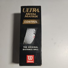 Wilson Ultra Metal Matrix Distance Golf Balls (1 Packs, 3 Balls)