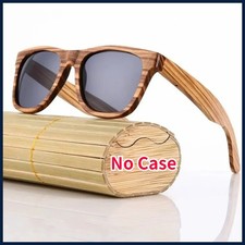 Retro Wood Grain Sunglasses Men Women Summer Vintage Fashion Eyewear