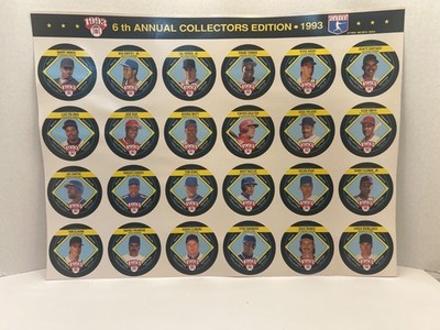 1993 6th Annual KING B Collector's Edition Baseball DISCS Complete Set 24/24 NM