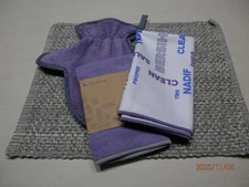 NORWEX HOUSEHOLD PKG PURPLE   ENVIROCLOTH   WINDOW CLOTH DUST MITT    NEW IN PKG