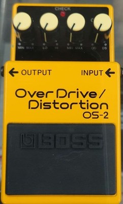 Boss OS-2 Overdrive Verzerrungspedal gebraucht getestet Effektgetriebe