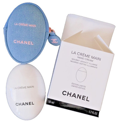 Chanel Le Crème Main Hand Cream + Denim Pouch (Spring 2026 Limited Edition*