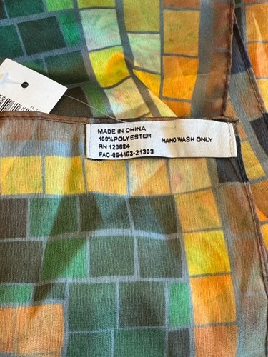 Disney EXCLUSIVE CLUB 33 Ladies Scarf OP 55th Emerald Anniversary Unworn NWT - Picture 13 of 13