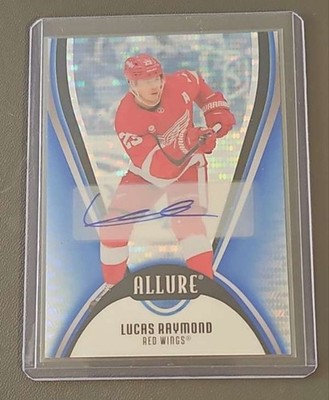 #70 Lucas Raymond 2025-26 Allure Hockey - Blue Line Auto