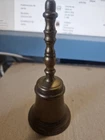 Brass table bell (15.5 cm high) - VGC