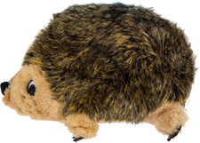 Hedgehogz Stuffed Dog Toy   Soft Plush Hedgehog, Grunts  Squeaks, Medium, 9" X