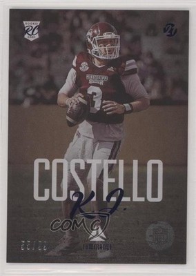 2021 Panini Luminance Rookie Blue 55/99 KJ Costello #149 Rookie RC 00gy