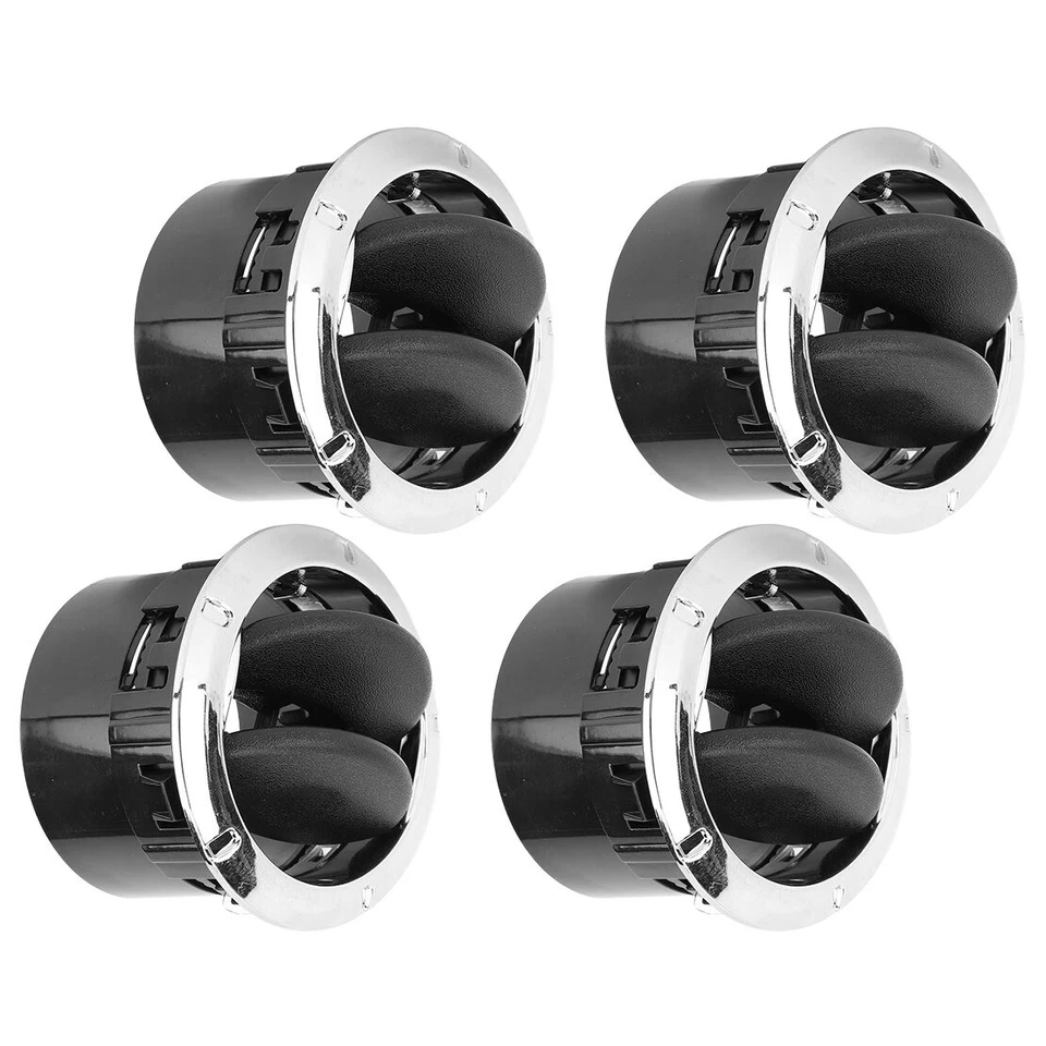 Rejilla de ventilación de aire para tablero interior de 4 piezas apta para Renault Duster 2010-2017 687608041R Foto 3 de 4
