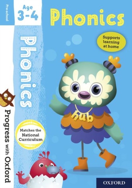 Progress with Oxford: Phonics Age 3-4 by Fiona Undrill 9780192765338 NEW - Image 3
