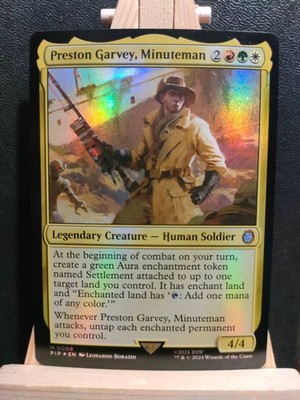 Preston Garvey, Minuteman FOIL - Fallout - Mythic - NM (siehe Bilder) MTG