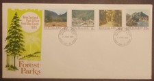 New Zealand 1975. Forest Parks. First Day Cover.