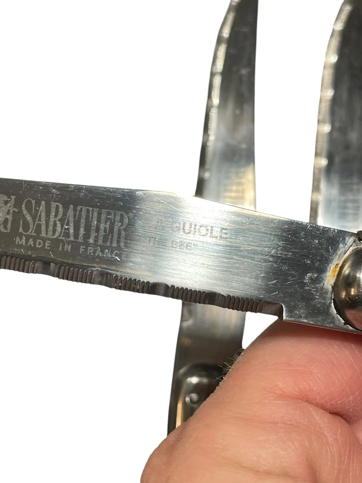 Sabatier 牛排刀 6 件套 La Guiole The Bee 法国制造木质手柄 — 第 3/4 张图片